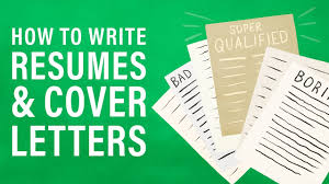 How To Write A Resume Letter